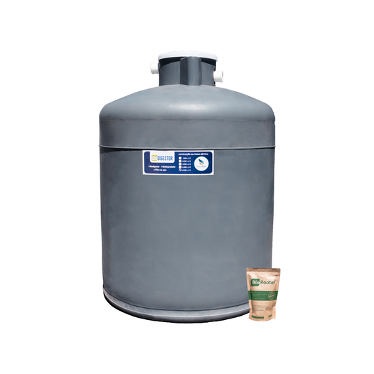 Biodigestor 5000L Sanear Brasil: Performance para Grandes Projetos