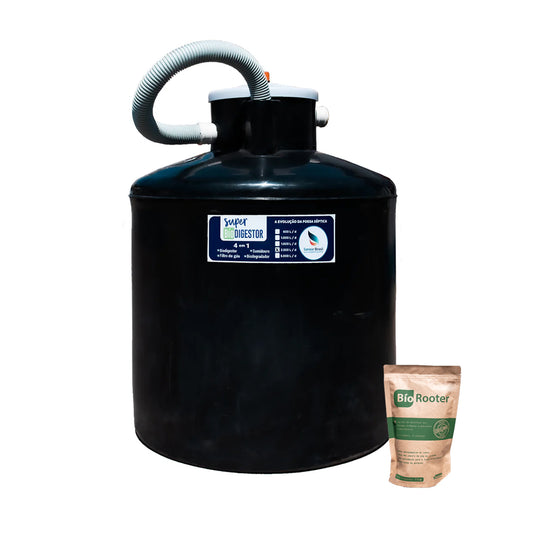 Super Biodigestor 2500L - Sanear Brasil