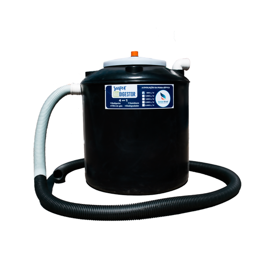 Super Biodigestor 600L Sanear Brasil