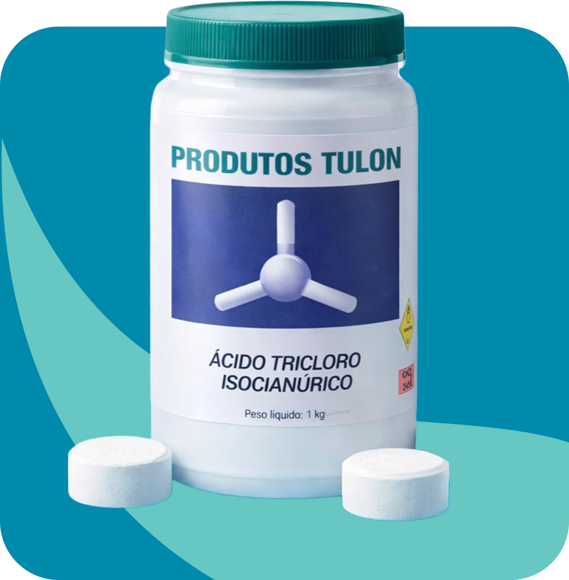 PASTILHAS DE CLORO