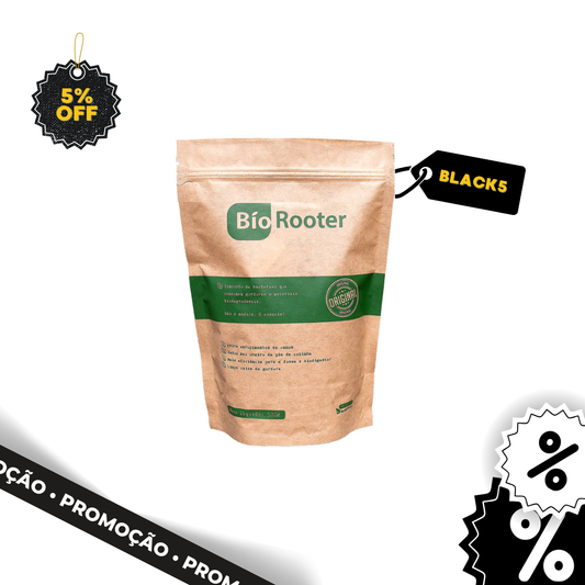 Biorooter 500gr - Limpa Caixa Gordura e Fossa - Sanear Brasil - Loja oficial | Produtos para tratamento de Água e esgoto