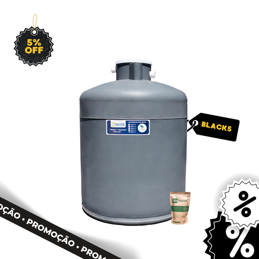 Biodigestor 5.000l - Sanear Brasil - Sanear Brasil - Loja oficial | Produtos para tratamento de Água e esgoto