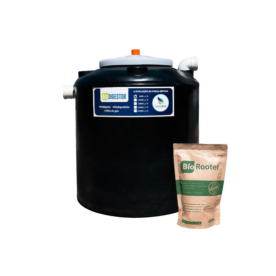 Biodigestor 600L - Sanear Brasil - Loja oficial | Produtos para tratamento de Água e esgoto