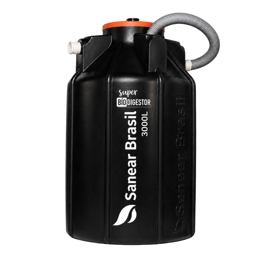 Super Biodigestor 3000L Sanear Brasil