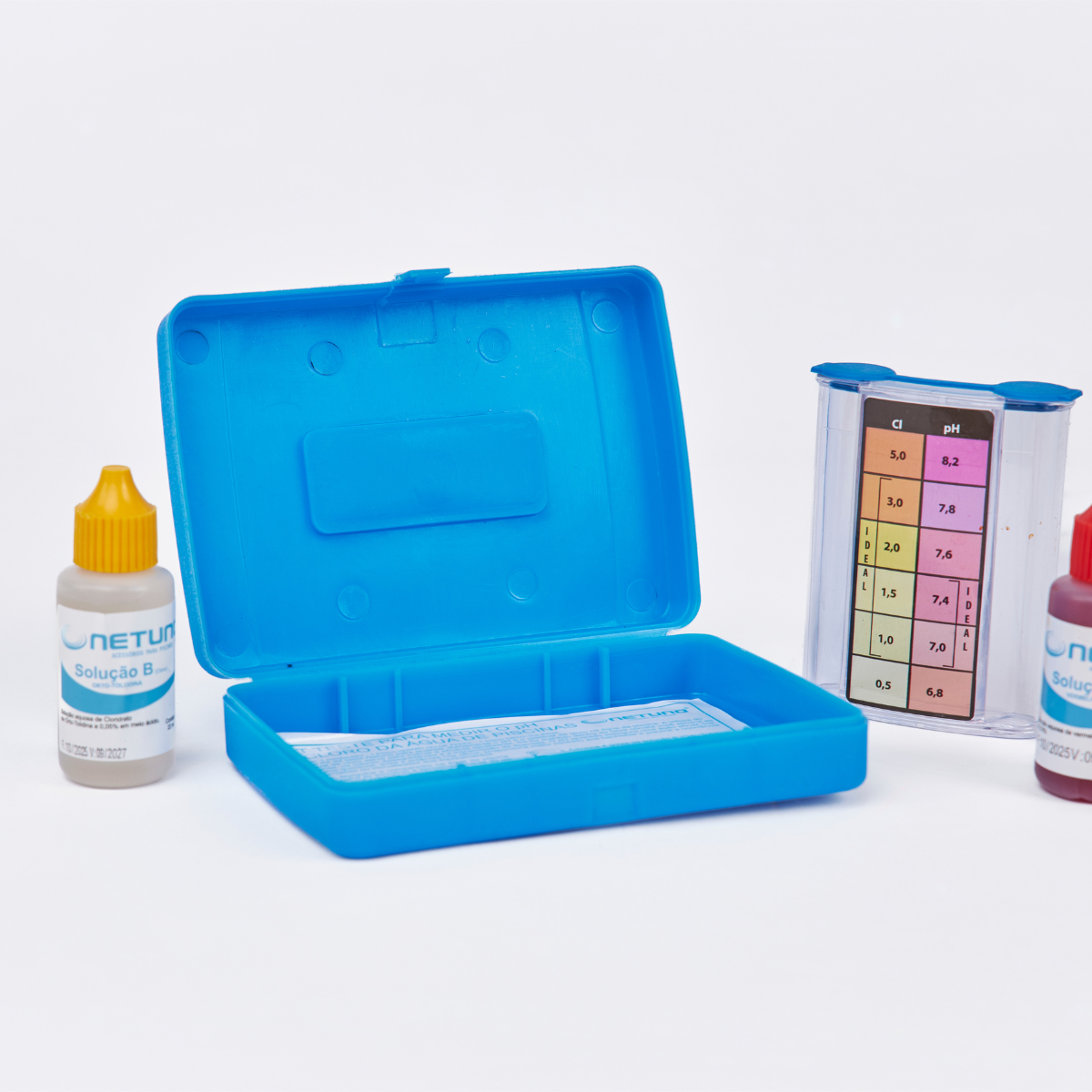 kit analise cloro sanear brasil