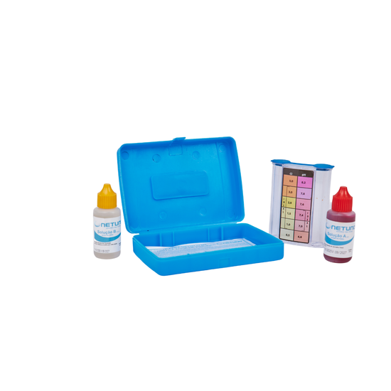kit analise de cloro sanear brasil 