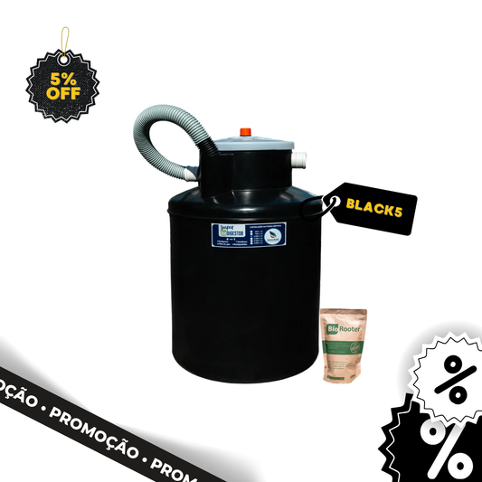 Super Biodigestor (4 em 1) 1.000l - Sanear Brasil - Sanear Brasil - Loja oficial | Produtos para tratamento de Água e esgoto