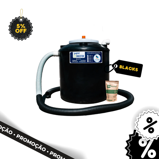 Super Biodigestor 600L - Sanear Brasil - Loja oficial | Produtos para tratamento de Água e esgoto