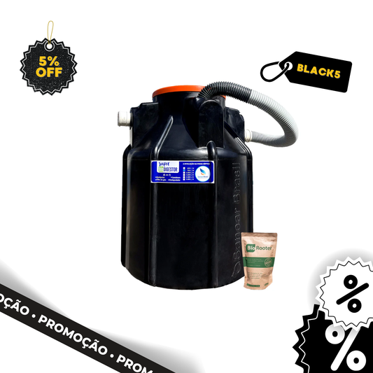 Super Biodigestor 750L Sanear Brasil
