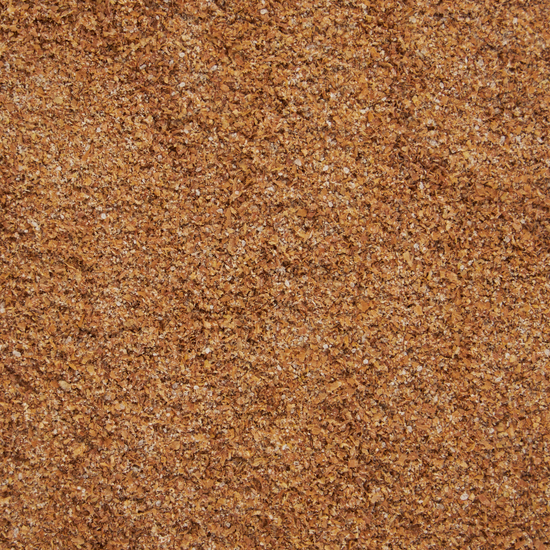 Detalhe da textura do produto granulado Biorooter