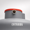 Entrada do biodigestor tradicional 5000L Sanear Brasil para conexão da tubulação de esgoto.