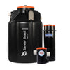 Kit Biodigestor 3000L/dia Sanear Brasil com leito de secagem e caixa de gordura