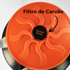 Filtro de carvão ativado e tampa de inspeção do Super Biodigestor de 1000 litros