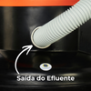 Detalhe em close da vala de infiltração do Super Biodigestor de 1000 litros Sanear Brasil