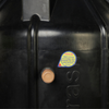 Detalhe em close da saída para leito de secagem do Super Biodigestor de 1600 litros