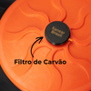 Filtro de carvão ativado e tampa de inspeção do Super Biodigestor de 2500 litros